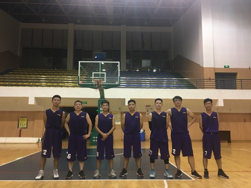 劳逸结合 学员参与长沙市高新区篮球赛